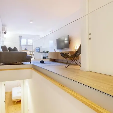Principe Real Charming Duplex Ac Ground Floor Lejlighed