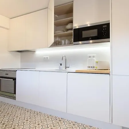 アパート Principe Real Charming Duplex Ac Ground Floor