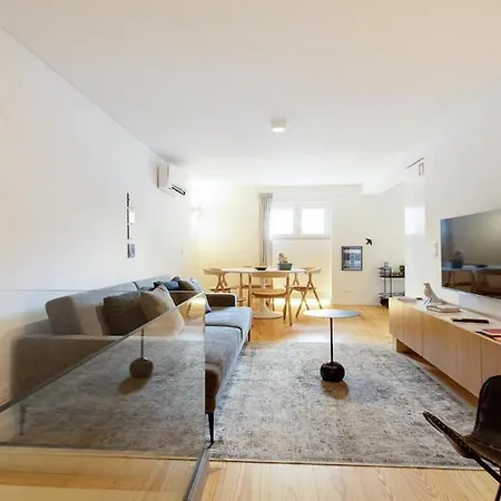 Principe Real Charming Duplex Ac Ground Floor 아파트 리스본