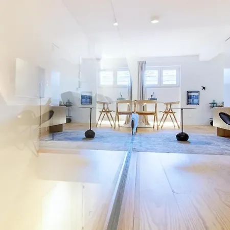 아파트 Principe Real Charming Duplex Ac Ground Floor *